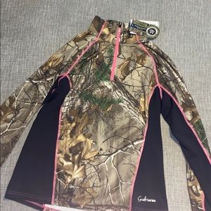 Realtree women’s camo qtr zip